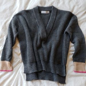 The Extreme Collection Sweaters - Ribbed V Neck Long Sleeve Sweater The Extreme Collection Sweaters - Ribbed V Neck Long Sleeve Sweater